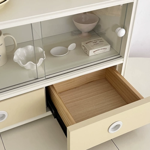 Ретро стеклянная система хранения, книжный шкаф для спальни, коробочка для хранения, стенд