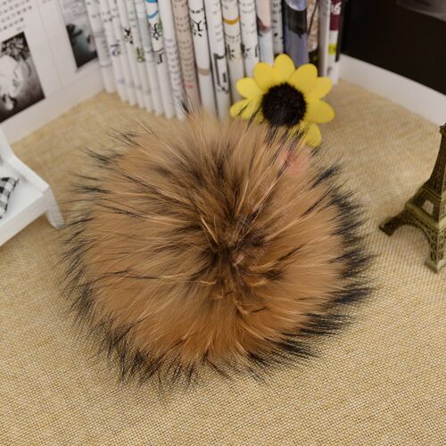 貉子超大狐狸毛球饰品钥匙挂件