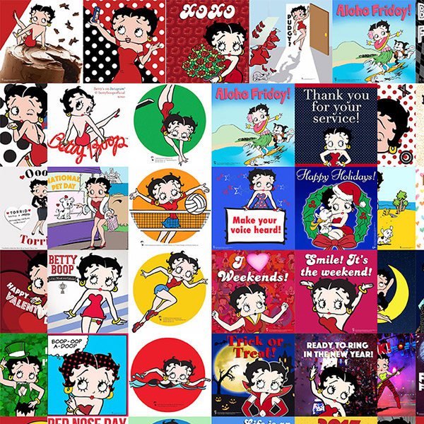 m复古怀旧日本昭和欧美50年代丑女贝蒂年代手帐贴纸贴画日记装饰