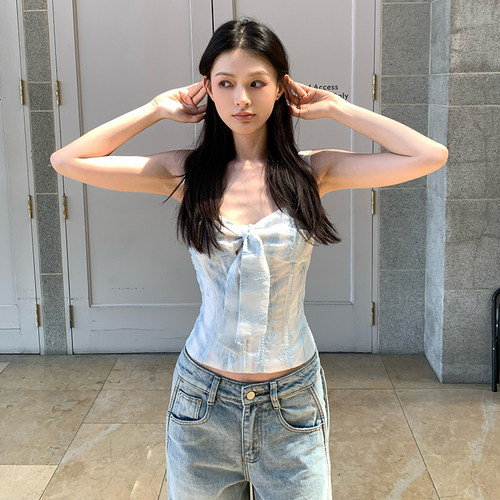 百搭吊带冰河世纪上衣/长裙女