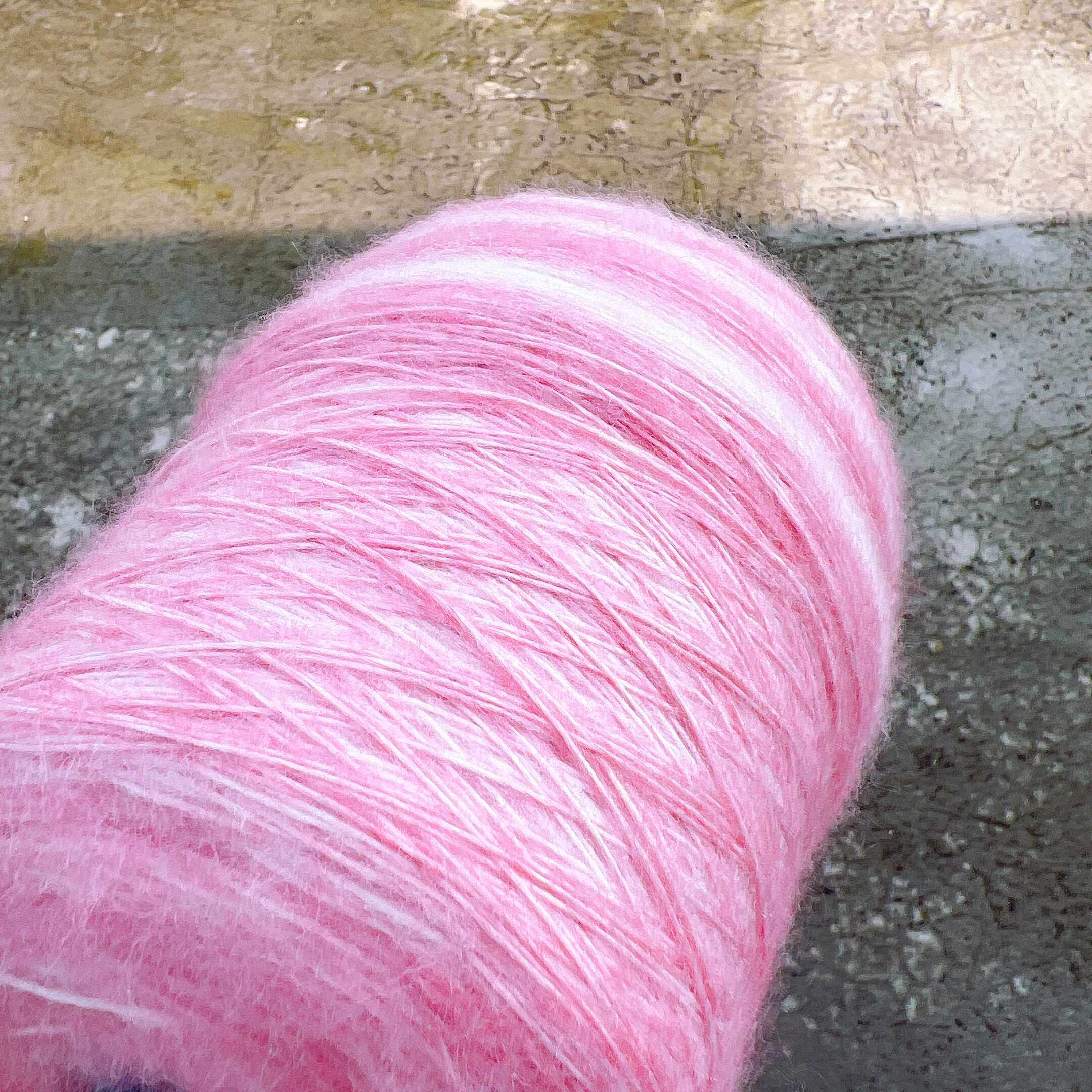 段染满包邮毛衣外套线马海毛线