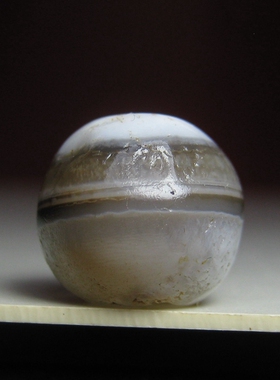 千年老缠丝药师玛瑙珠10.8mm