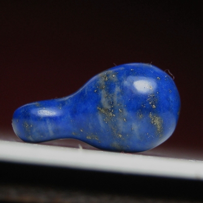 老青金石璎珞珠文玩古董配珠
