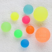 直径4.2cm磨砂透明浮水弹力球儿童宠物宝宝猫咪玩具球