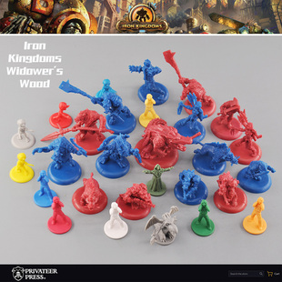 正版散货战棋 龙与地下城钢铁国度中古战锤桌游模型手办DND跑团