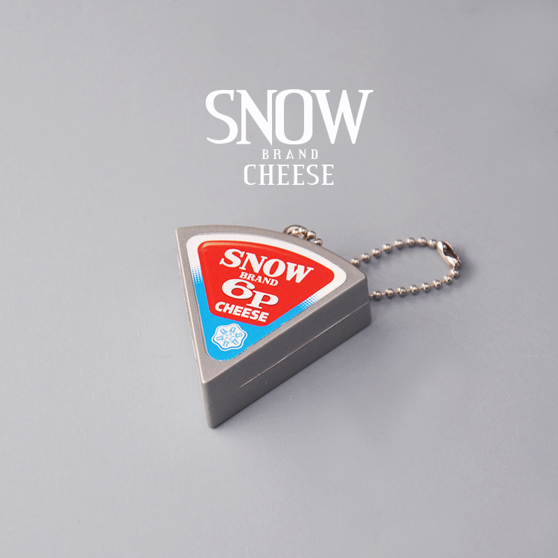 万代正版散货雪印奶酪挂件模型