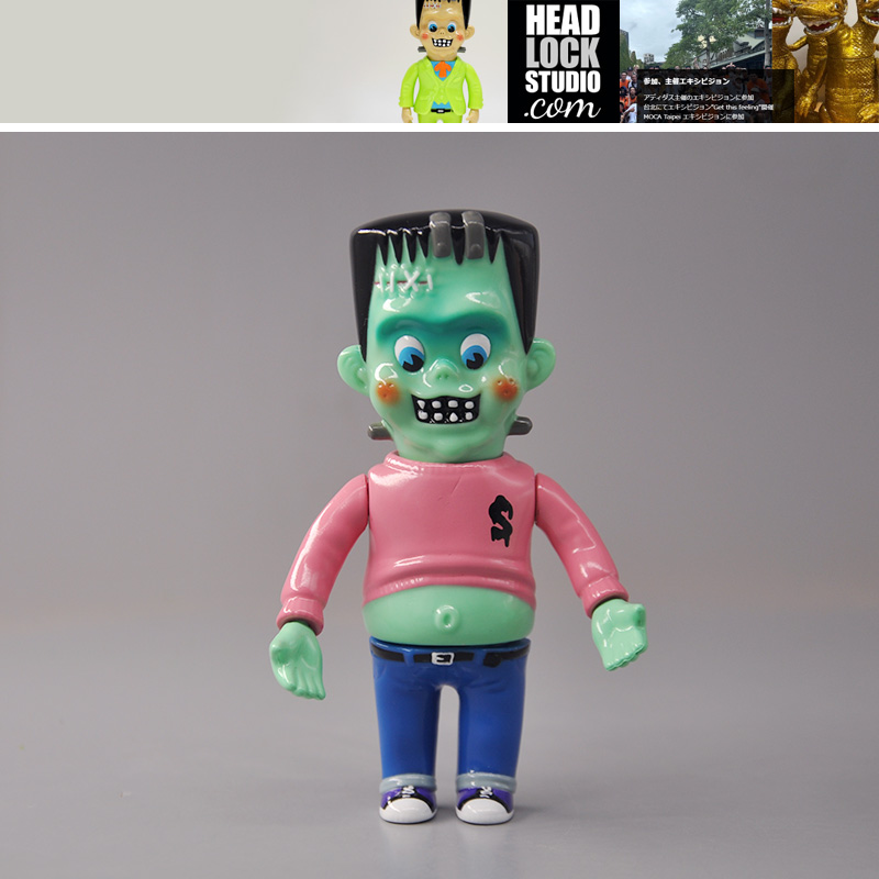 Headlockstudio 盲盒 科学怪人 sofubi 设计师玩具潮玩公仔收藏
