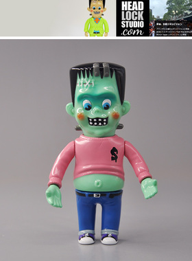 Headlockstudio 盲盒 科学怪人 sofubi 设计师玩具潮玩公仔收藏