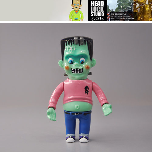 Headlockstudio 盲盒 科学怪人 sofubi 设计师玩具潮玩公仔收藏