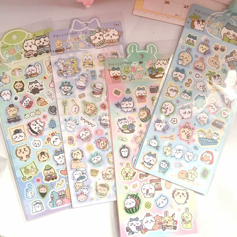 自嘲熊小八乌萨奇diy装饰贴纸