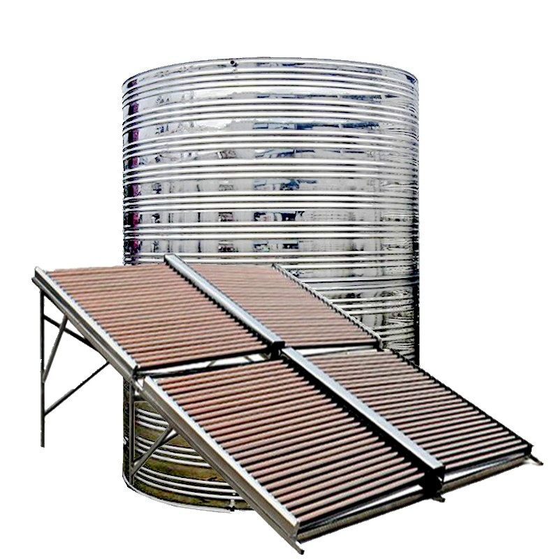 空气能两联供暖气片地暖供暖太阳