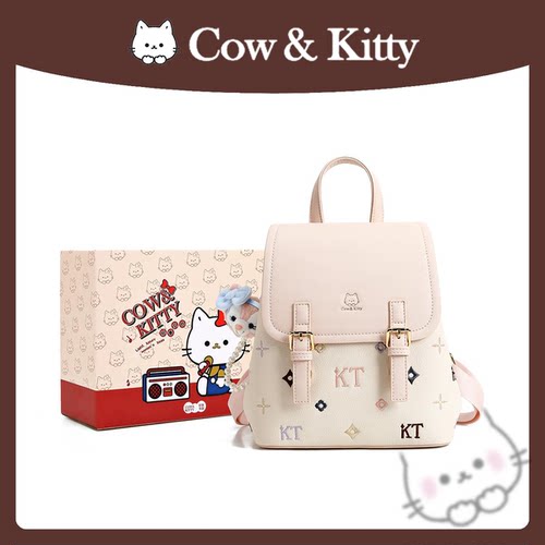正品CowKitty大容量潮流时尚双肩包出行旅行百搭背包学生通勤书包