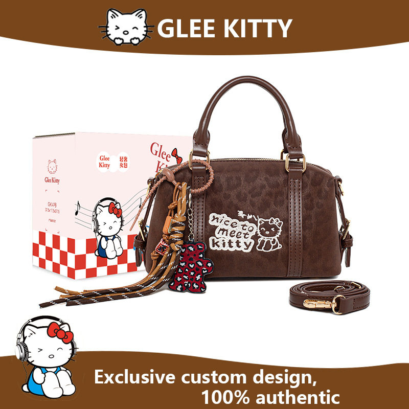 GLEEKITTY正品新款复古时尚包女小众潮流百搭斜挎贝壳手提包包女
