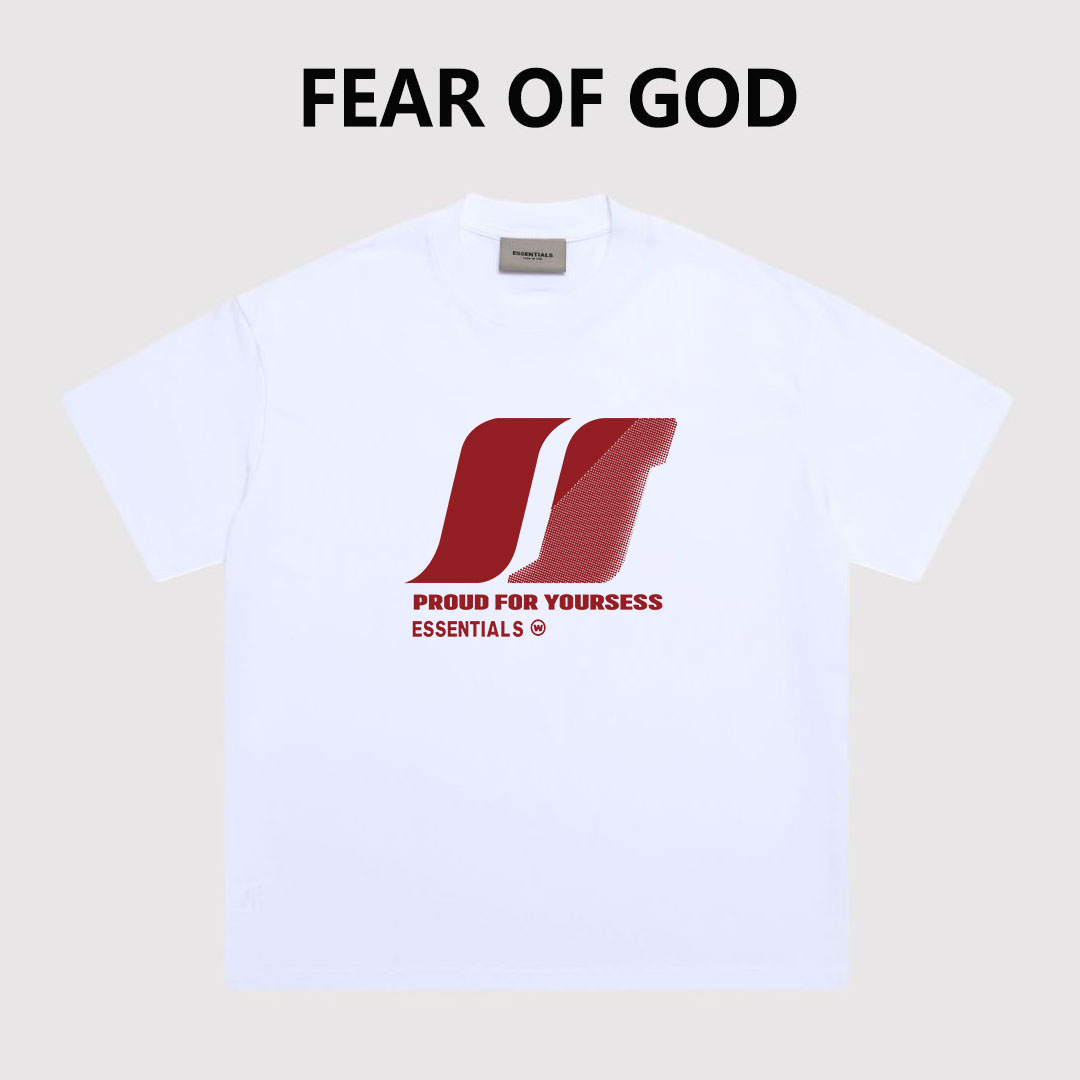 重磅ESSENTIALS纯棉短袖T恤潮牌