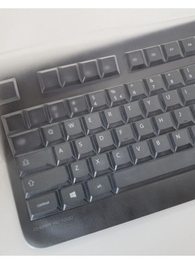 天翅键盘膜适合CHERRY樱桃KC1000键盘膜保护贴膜DW3000防尘防水罩子TPU透明包边套