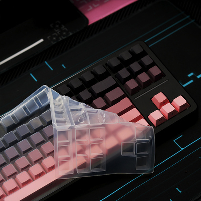 天翅键盘膜适合前行者V80机械键盘保护膜防尘硅胶套键盘罩子