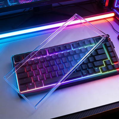 天翅亚克力键盘罩适合玩家国度ROG夜魔Extreme se M702防尘套