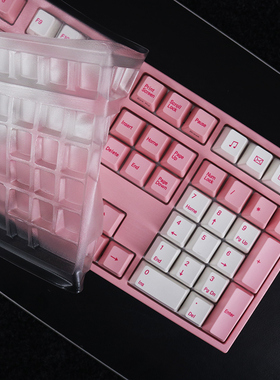 天翅键盘膜适合Varmilo阿米洛机械键盘膜嫦娥樱花VA108海韵VA87锦鲤VA104V2花旦娘紫蝶保护膜防水全覆盖防尘