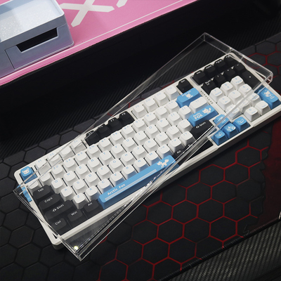 天翅亚克力机械键盘罩适合VGN V98 PRO V3 V2防尘防猫毛踩踏空气罩