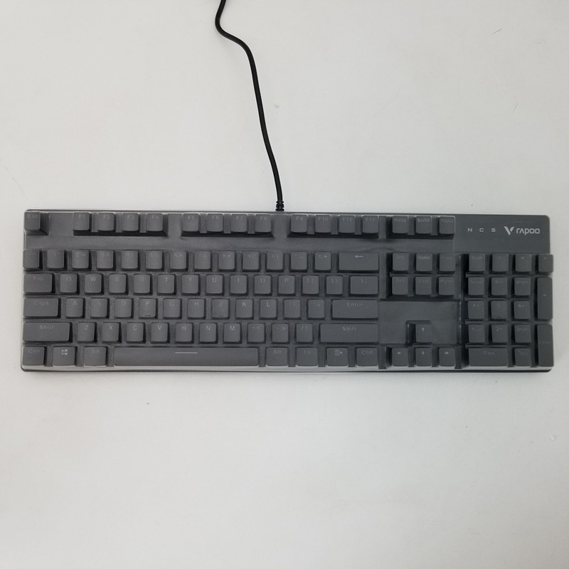 雷柏v500pro机械键盘保护膜透明tpu防尘套凹凸键位防护罩子全覆盖