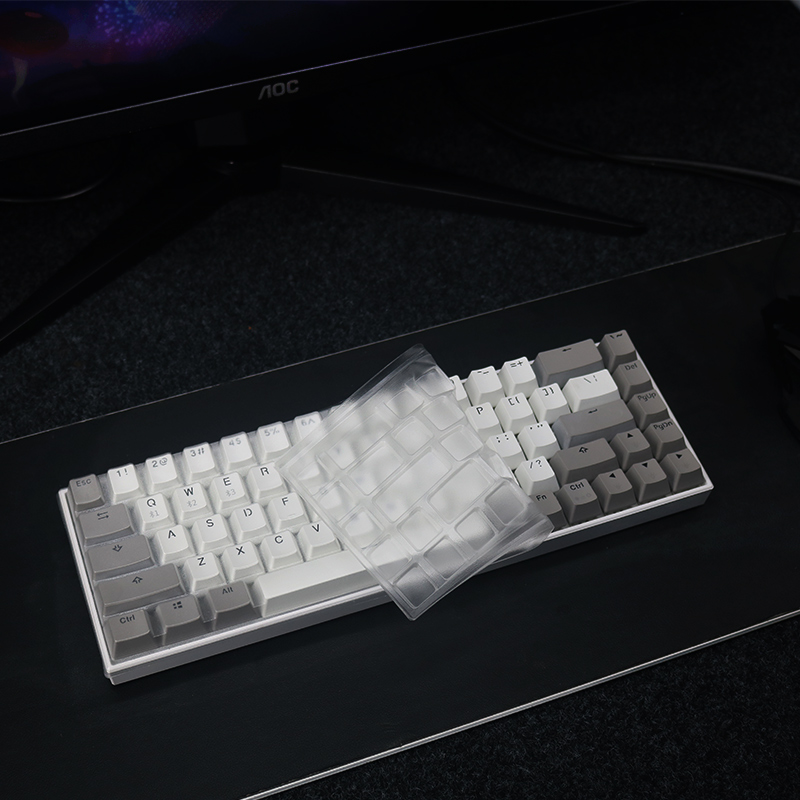 RK68 Acer 68键机械键盘保护膜键盘防尘防水套透明TPU全覆盖