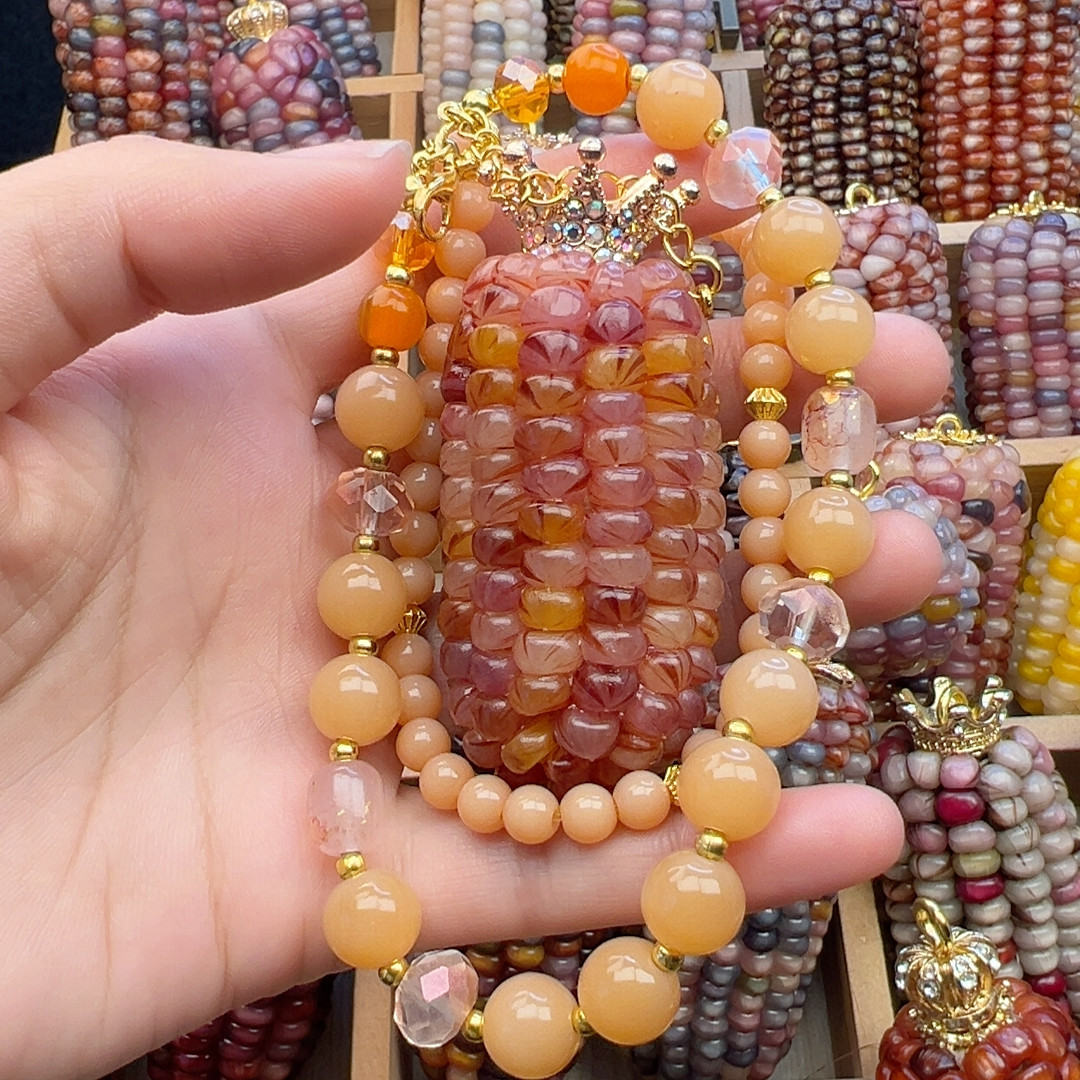 毛料天然文玩小玉米菩提迷你小红玉米文玩玉米车挂摆件红苞米盘,饰品/流行首饰/时尚饰品新,手饰/手串,淘宝优惠券,粉丝福利购,淘宝优惠卷