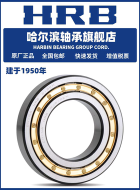 HRB 哈尔滨轴承 N U NJ NF RNU NUP 224 226 228 E M EM 圆柱滚子