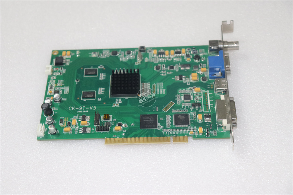 CK-9T-V5 电脑视频采集卡支持三通道 一个月保修 成色新