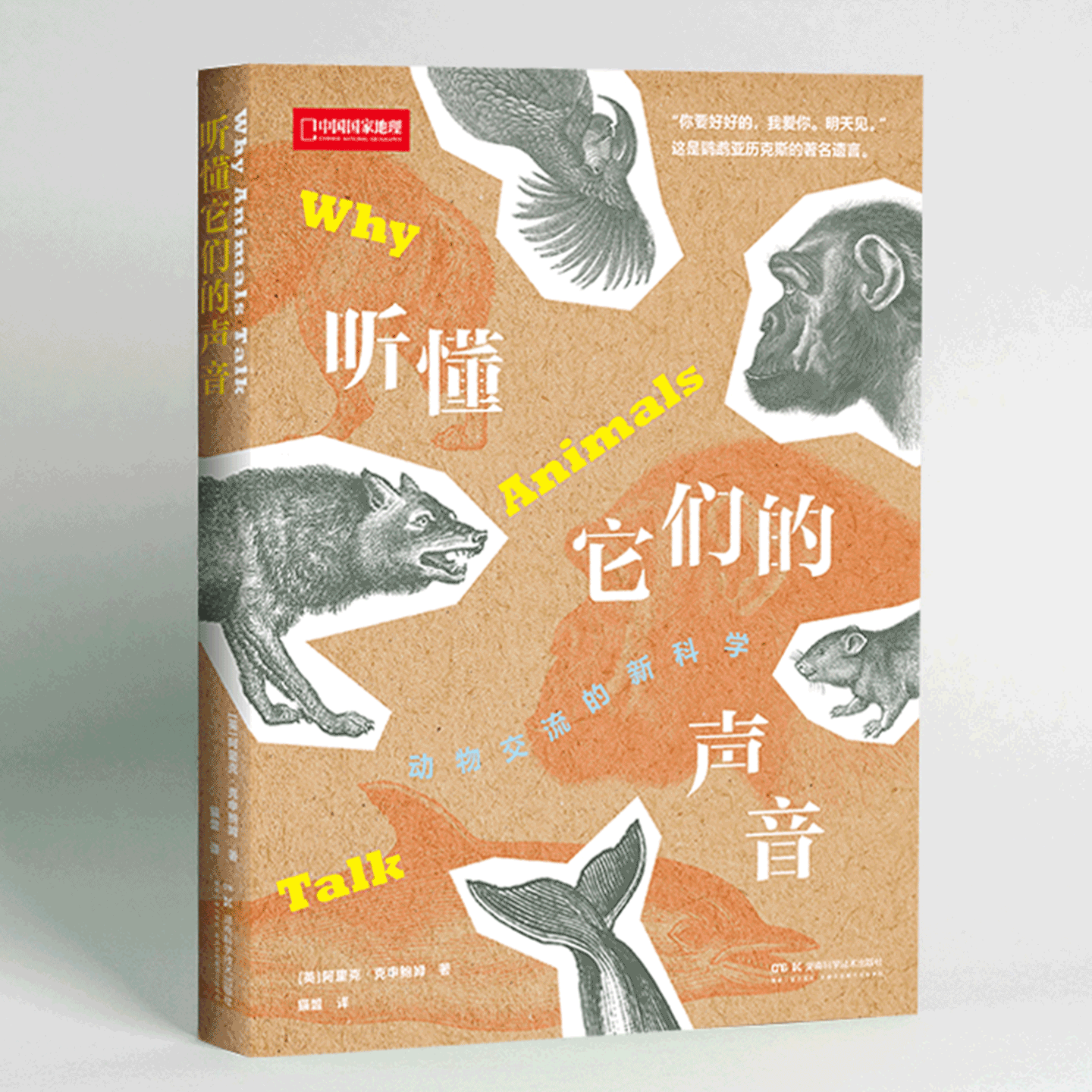 听懂它们的声音 (英)阿里克·克申鲍姆 著 猫盟 译 动物沟通读物图鉴书籍  中国国家地理旗舰店