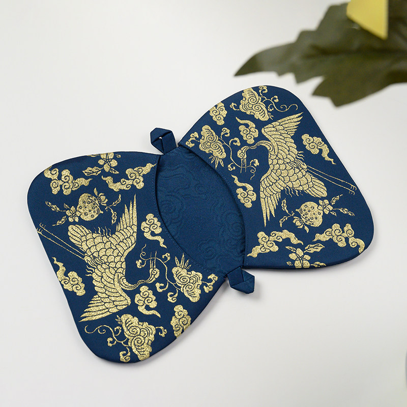 汉客丝路汉服配饰荷包腰包织金提花褡裢