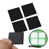 IR蜂窝识别章 反光章反射块 美队红外线识别章ir材料黑块魔术贴章