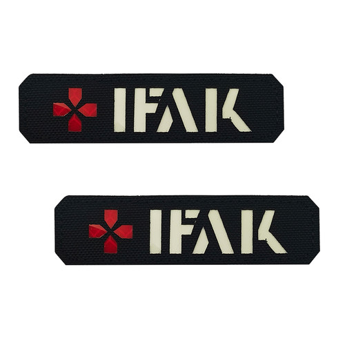 卫生医疗包长条贴章反光IFAK徽章