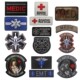 斯巴达头盔魔术贴章MED补丁EMT医疗救护臂章刺绣救援Medic PATCH