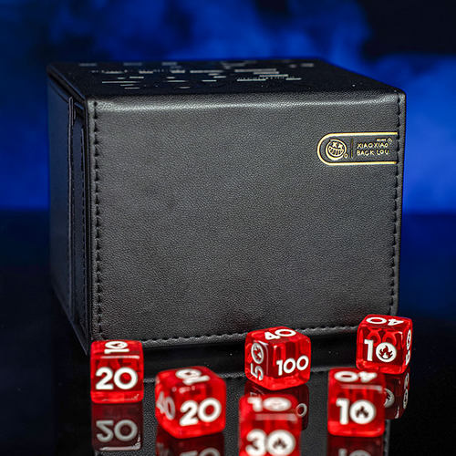 卡盒笑笑极手感PTCG集换式卡牌收纳卡盒指示物盒opcg多功能皮革