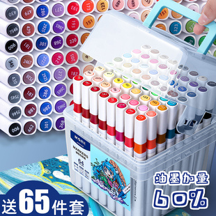 笔芯马克食品级可爱的不透色叠立体勾线自带锋中性好水彩美术专用