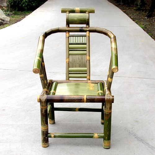 竹制椅靠背椅品质奢华型楠竹圈椅