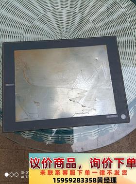 三菱触摸屏A985GOT-TBD无法开机，当配件出，橙色如图议价下单