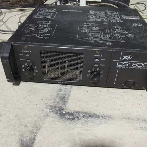 检修百威CS800功放机，原装正品无修无磨，外观成色如图所示，有