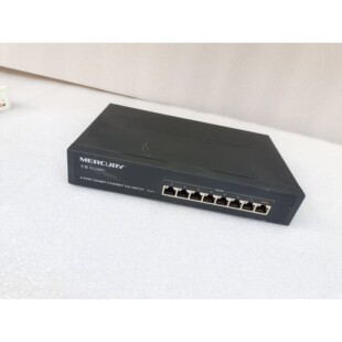 维修指导二手 水星 SG108PL 8口全千兆POE 供电交换机 实详询