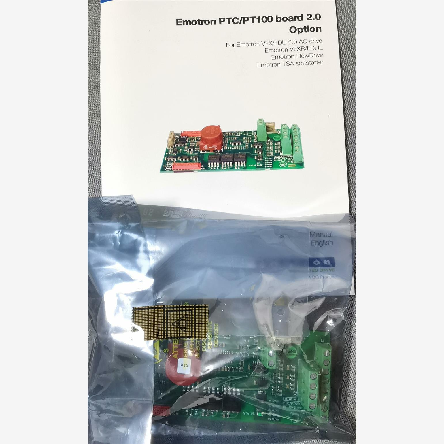 EMOTRON瑞典依尔通变频器 PTC/PT100驱动板，R议价下单