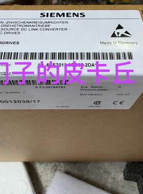 检修西门子6SE7018-0ES87-2DA1西门子主驱动50K详询