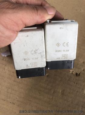 进口仪器上拆的原装SMC电磁阀VX2C2AAX824（两个）