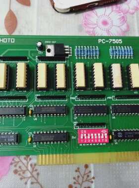 检修原装 HDTD  PC-7505 工业工控机ISA卡  实物详询