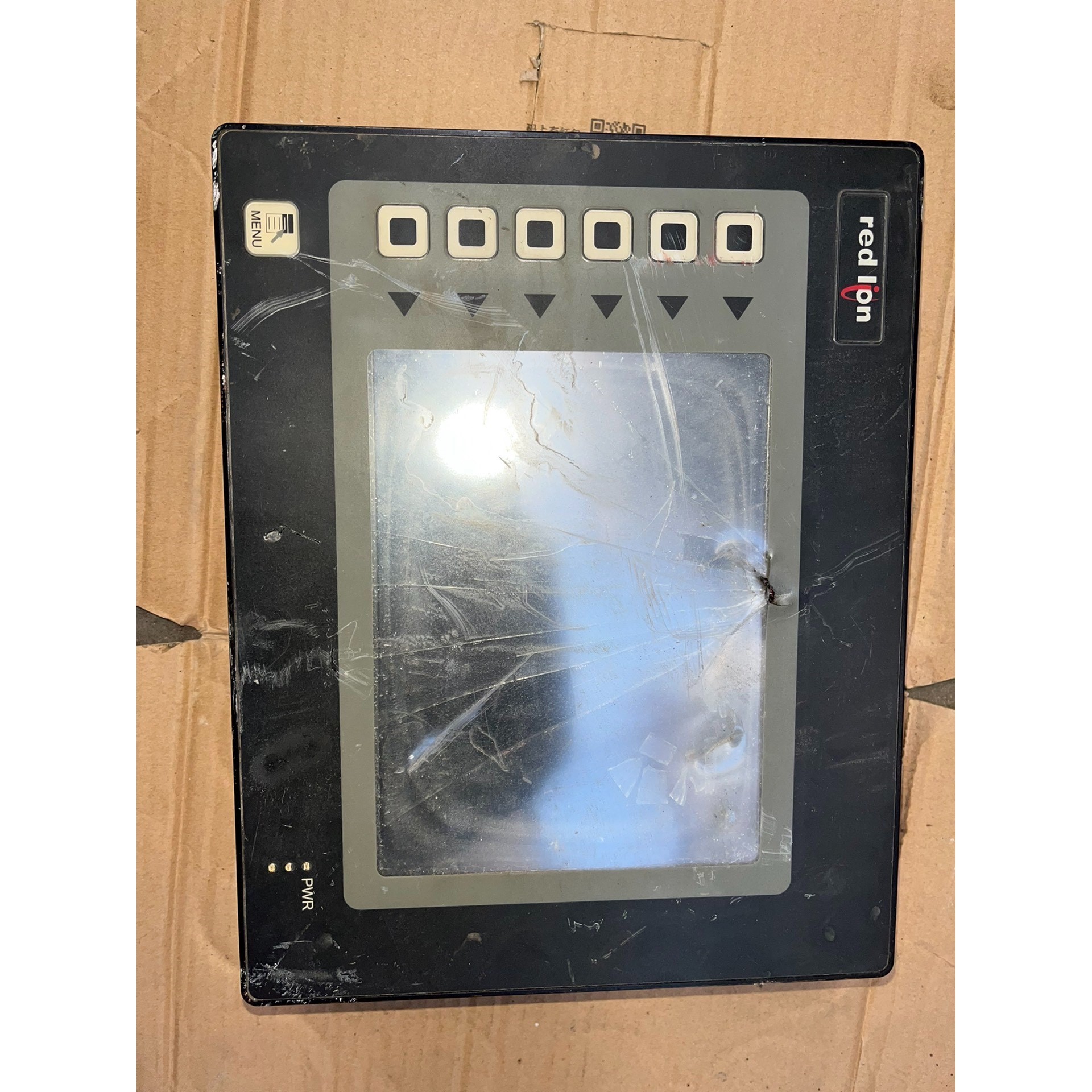 维修指导红狮触摸屏G308,不懂测试所以不包好坏,实图拍摄,如图当