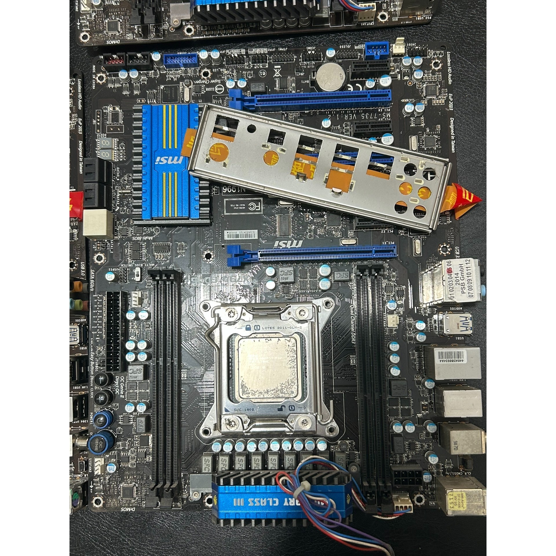 维修指导i7 3930k 微星X79A-GD45 板U套装有3套详询