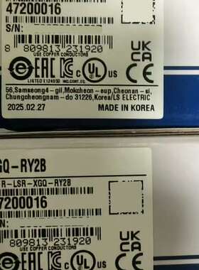 检修全新XGQ-RY2B正品LS产电可编程控制器韩国原装LG乐星详询