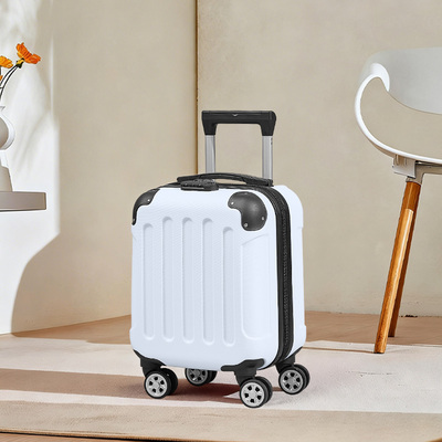 2026新款小行李箱女14寸春秋航空登机箱迷你密码旅行皮拉杆箱子男