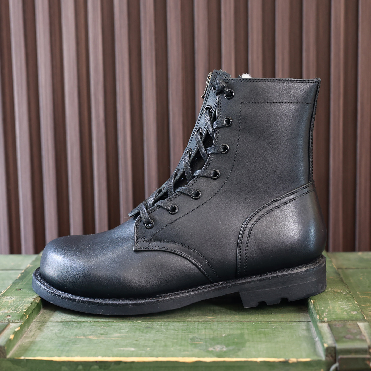 冬季羊毛飞行靴78式飞行皮靴真皮快脱拉链中筒棉靴马丁靴男靴保暖,流行男鞋,马丁靴,淘宝优惠券,粉丝福利购,淘宝优惠卷