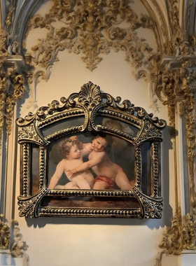 《光与影》手工艺术浮雕壁挂，精美复古画框装饰