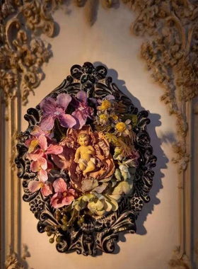 《光与影》手工艺术浮雕壁挂，精美复古画框装饰